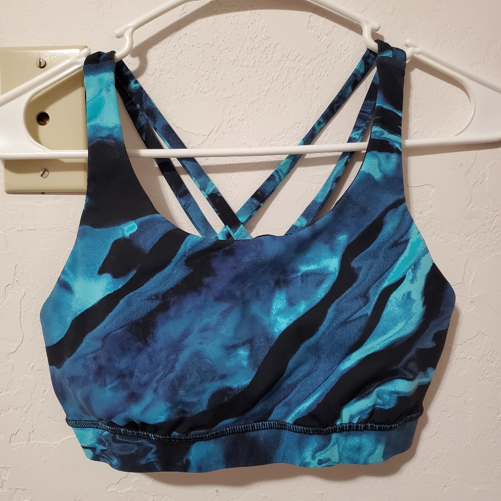 🛍 LULULEMON ATHLETICA SPORTS BRA - TIE DYE STYLE